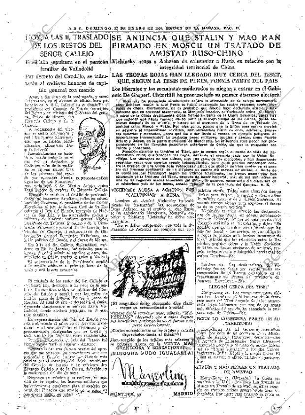 ABC MADRID 22-01-1950 página 19