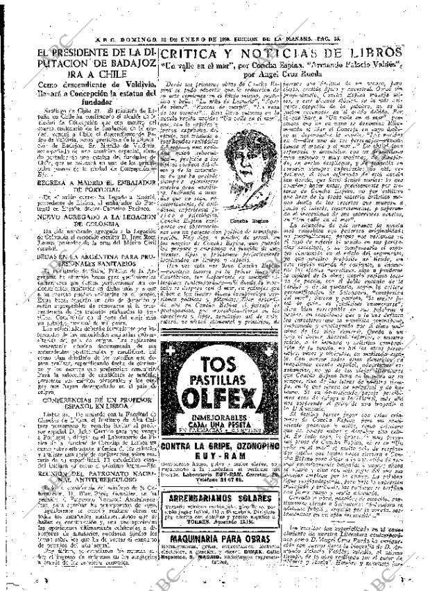 ABC MADRID 22-01-1950 página 25