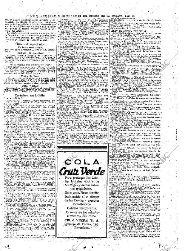 ABC MADRID 22-01-1950 página 30