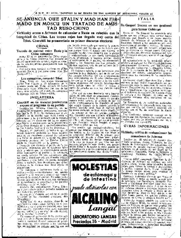 ABC SEVILLA 22-01-1950 página 11