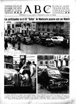 ABC MADRID 24-01-1950 página 1