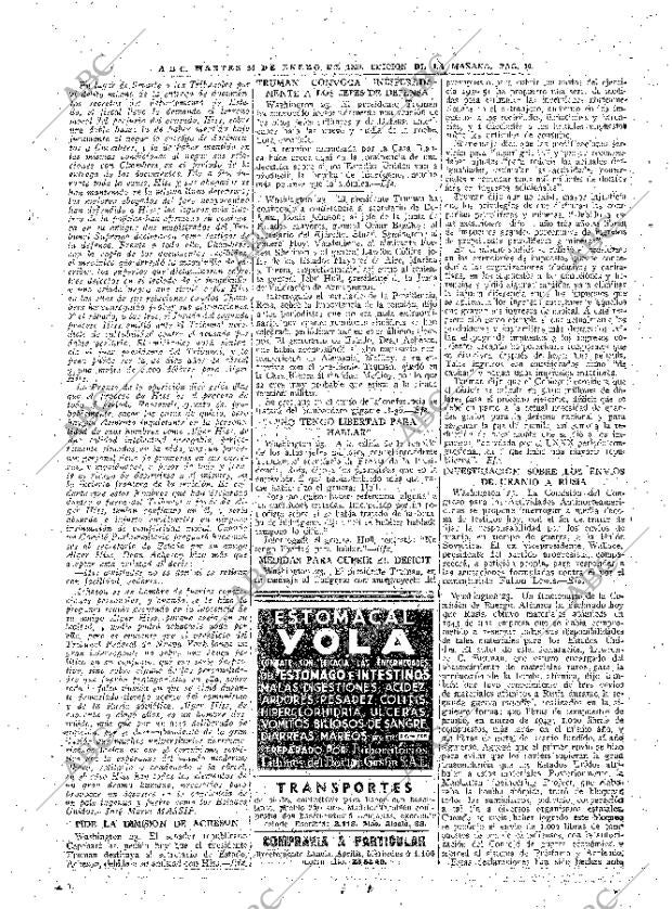 ABC MADRID 24-01-1950 página 10
