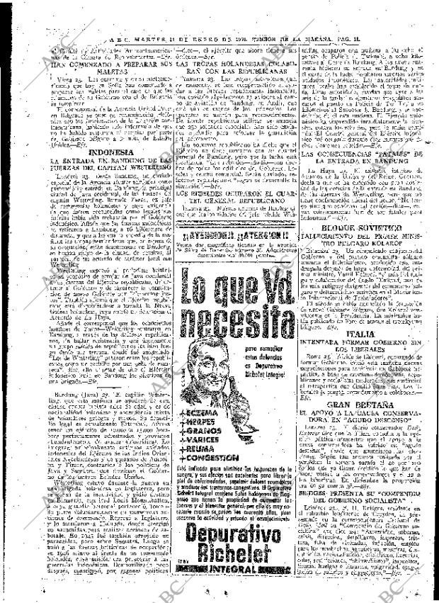 ABC MADRID 24-01-1950 página 11