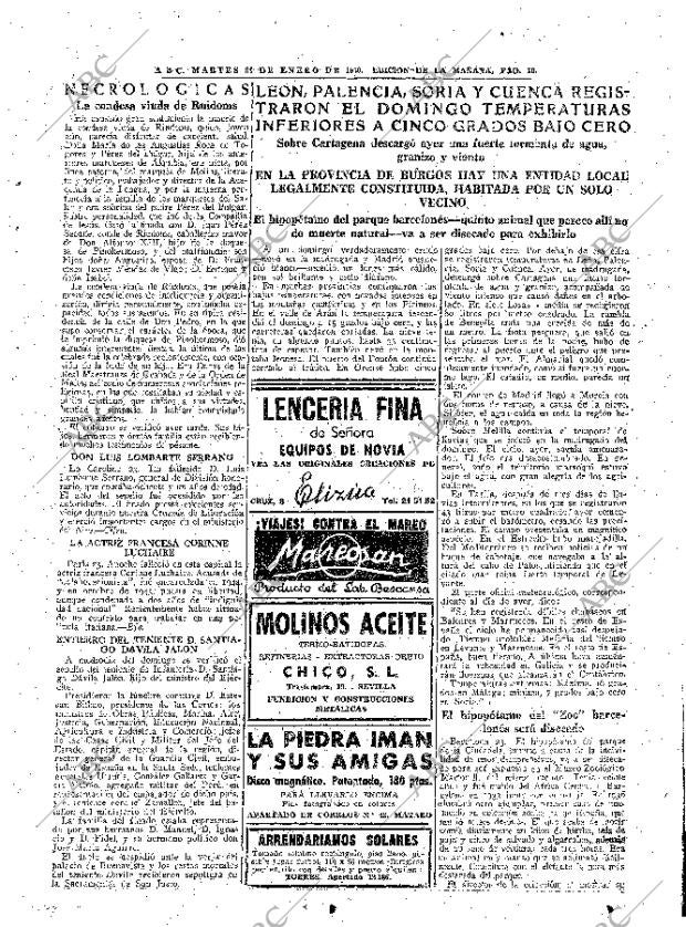 ABC MADRID 24-01-1950 página 19