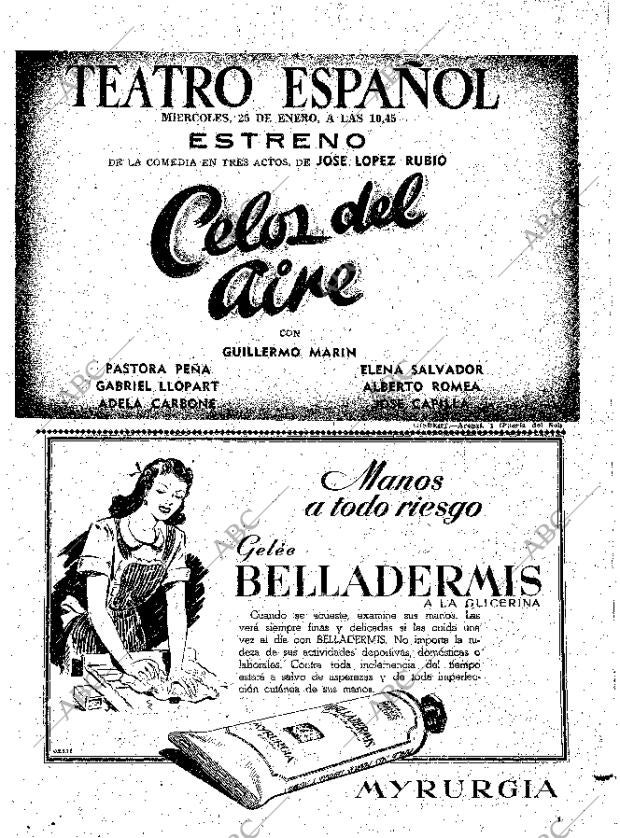 ABC MADRID 24-01-1950 página 2