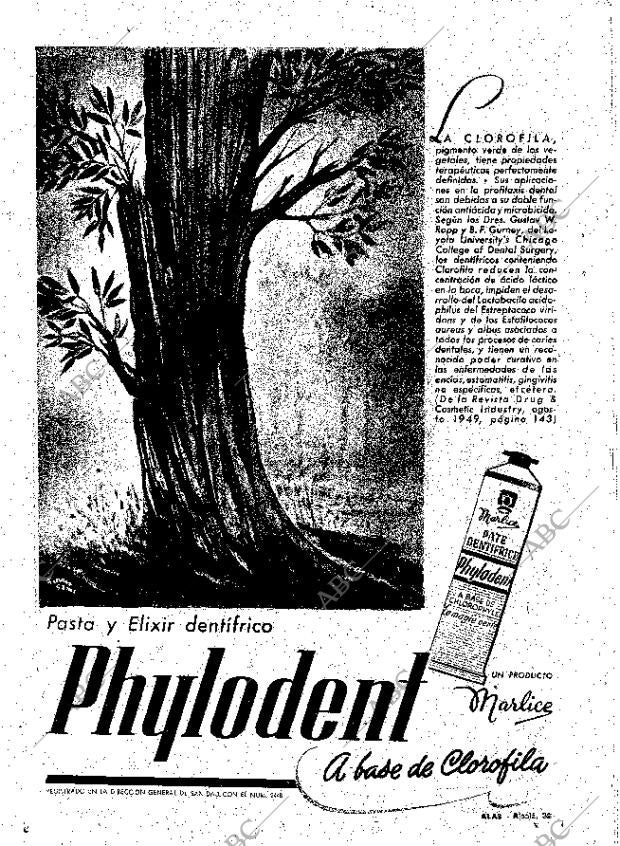 ABC MADRID 25-01-1950 página 2