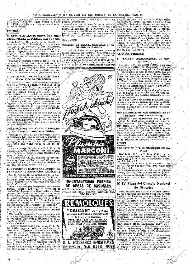 ABC MADRID 25-01-1950 página 20