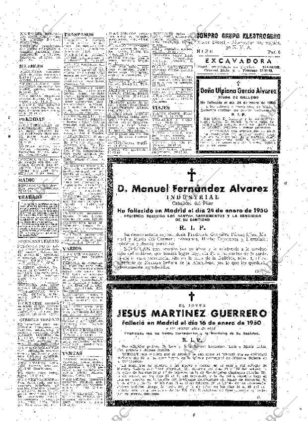ABC MADRID 25-01-1950 página 25