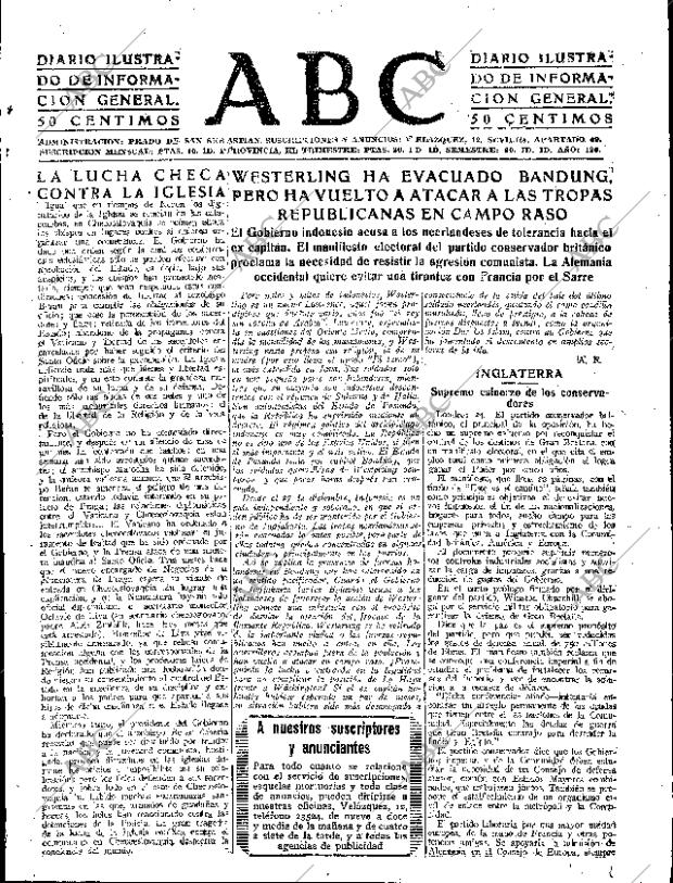 ABC SEVILLA 25-01-1950 página 3