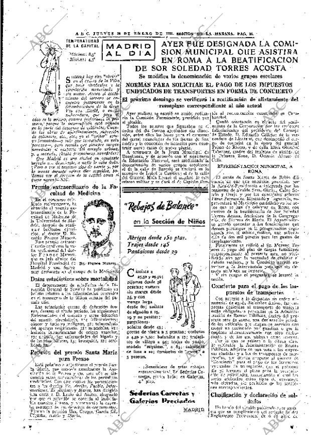 ABC MADRID 26-01-1950 página 15