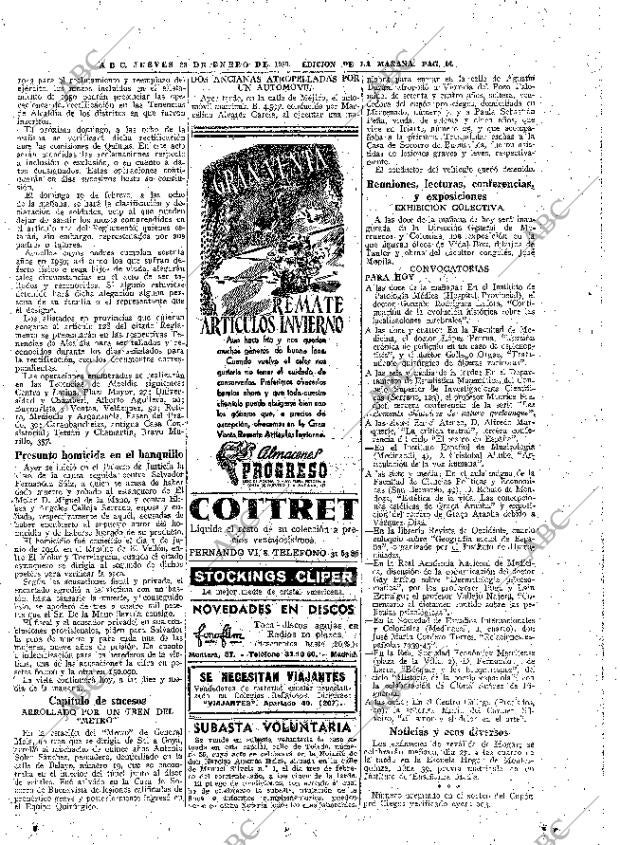 ABC MADRID 26-01-1950 página 16