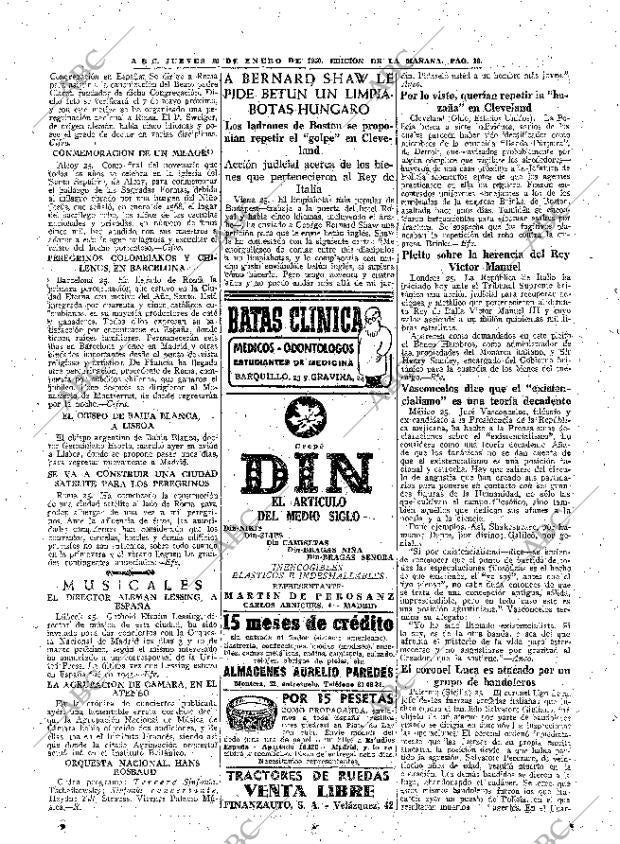 ABC MADRID 26-01-1950 página 18