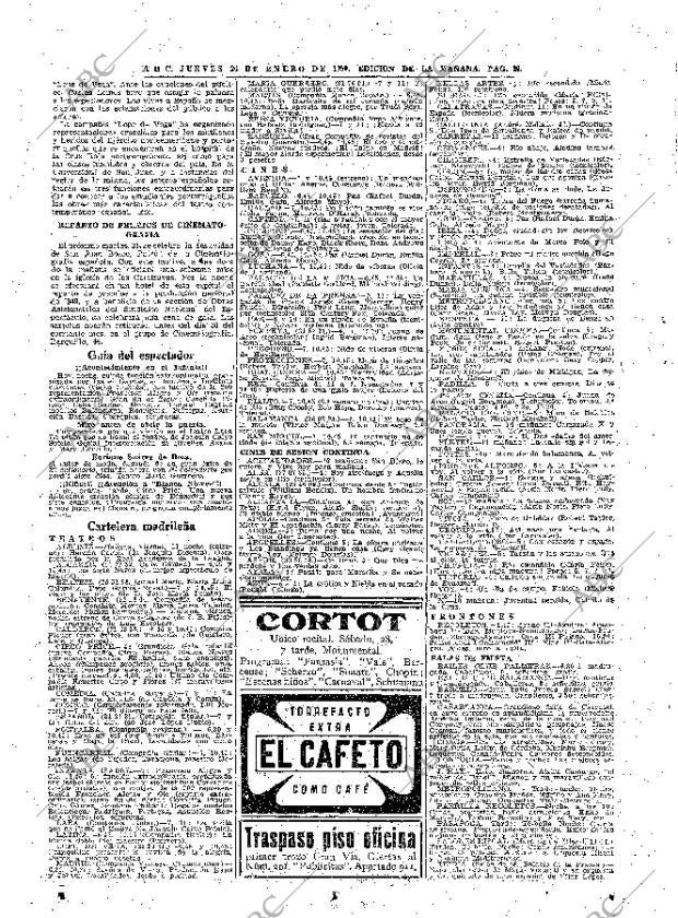 ABC MADRID 26-01-1950 página 20