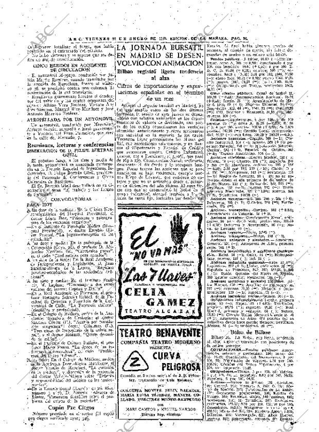 ABC MADRID 27-01-1950 página 16
