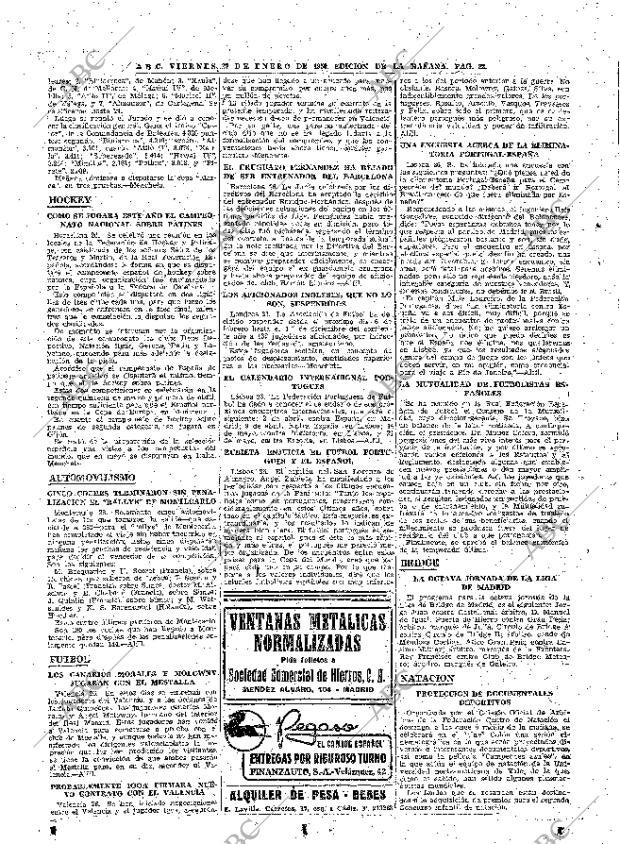 ABC MADRID 27-01-1950 página 22