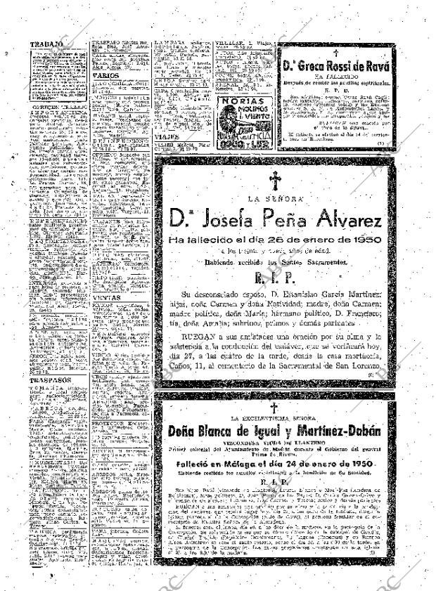 ABC MADRID 27-01-1950 página 25