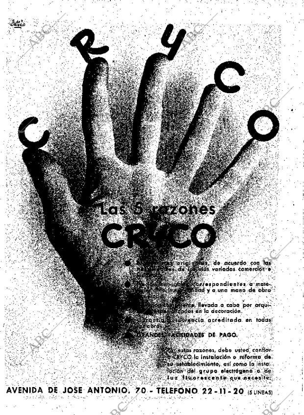 ABC MADRID 27-01-1950 página 6