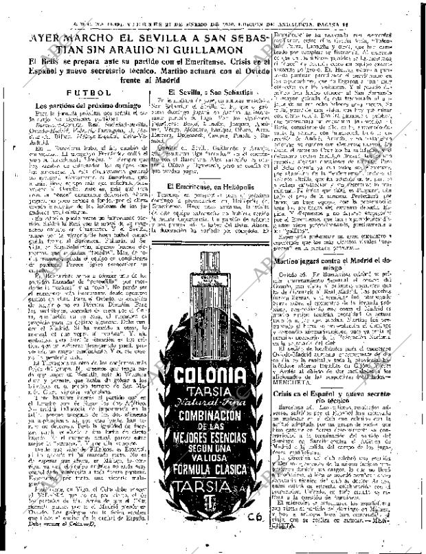 ABC SEVILLA 27-01-1950 página 11