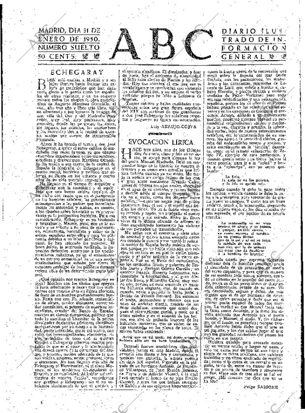 ABC MADRID 31-01-1950 página 3