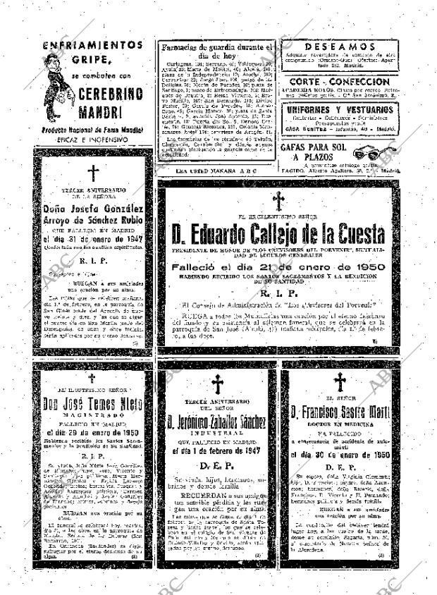 ABC MADRID 31-01-1950 página 31