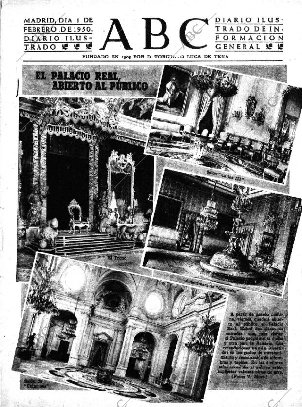 ABC MADRID 01-02-1950 página 1