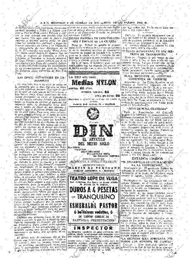 ABC MADRID 01-02-1950 página 10