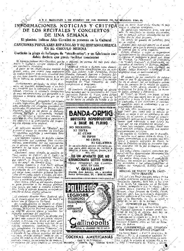 ABC MADRID 01-02-1950 página 15