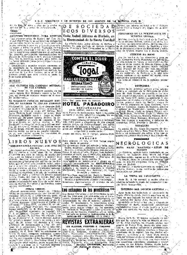 ABC MADRID 01-02-1950 página 20