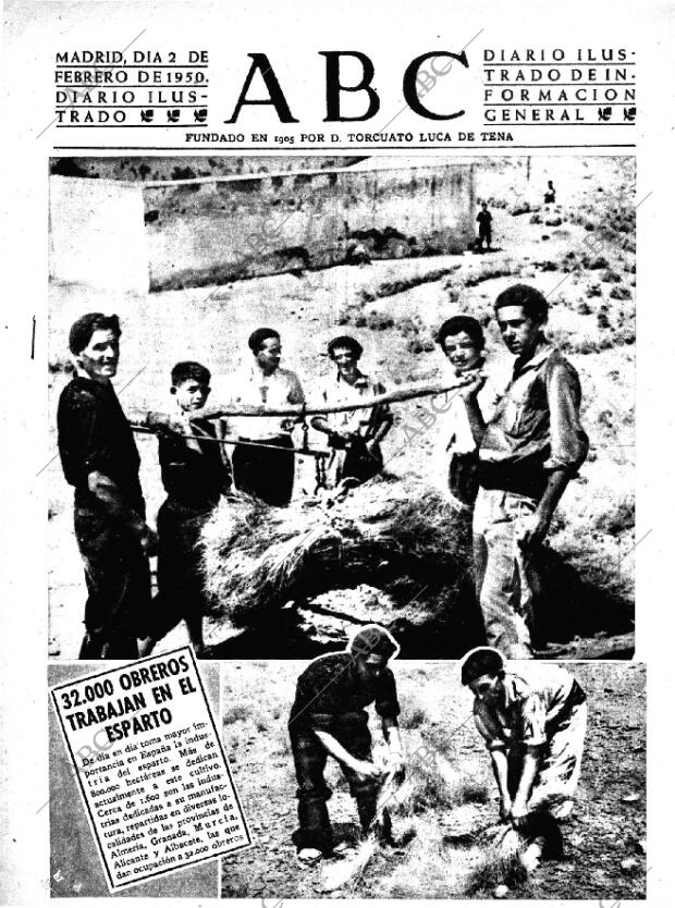 ABC MADRID 02-02-1950 página 1