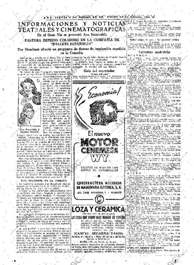 ABC MADRID 02-02-1950 página 19