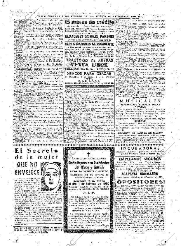 ABC MADRID 02-02-1950 página 20