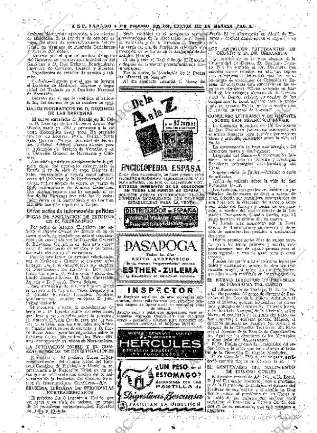 ABC MADRID 04-02-1950 página 8