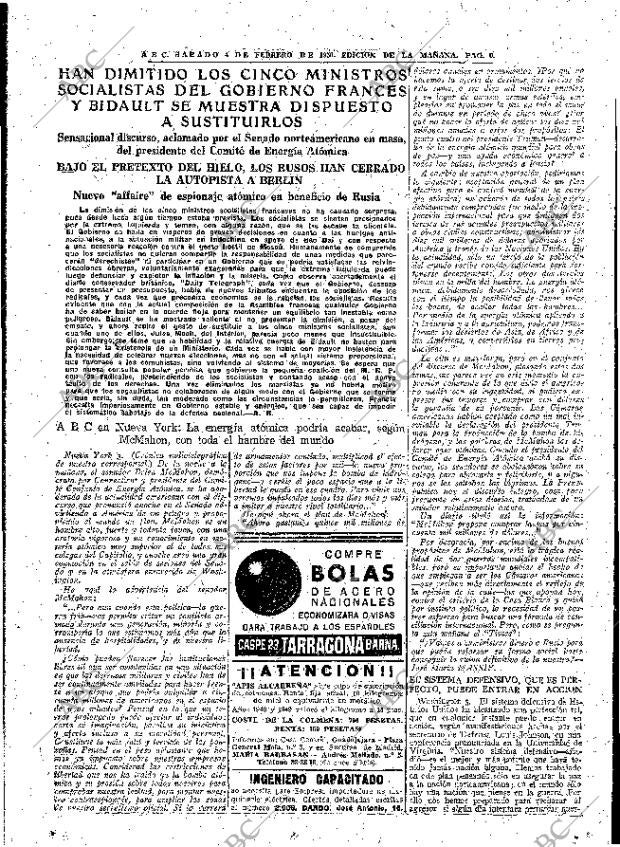 ABC MADRID 04-02-1950 página 9