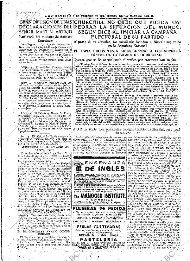 ABC MADRID 05-02-1950 página 17