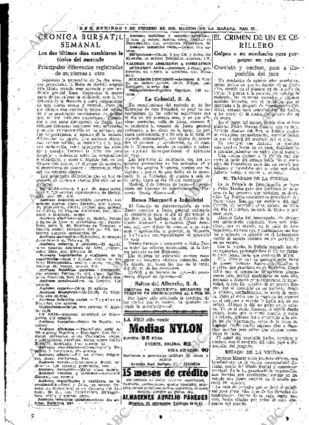 ABC MADRID 05-02-1950 página 23