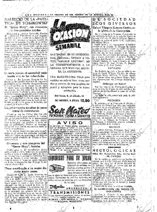 ABC MADRID 05-02-1950 página 24