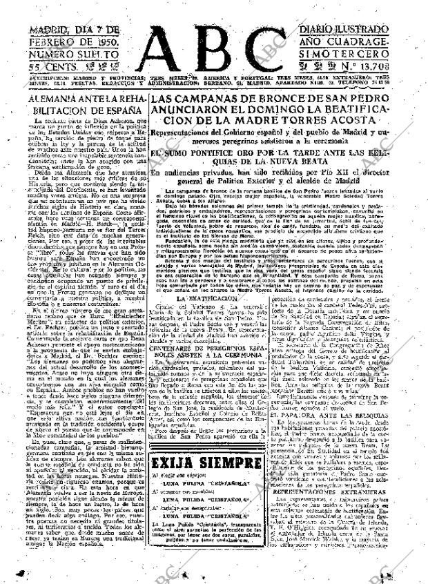 ABC MADRID 07-02-1950 página 15