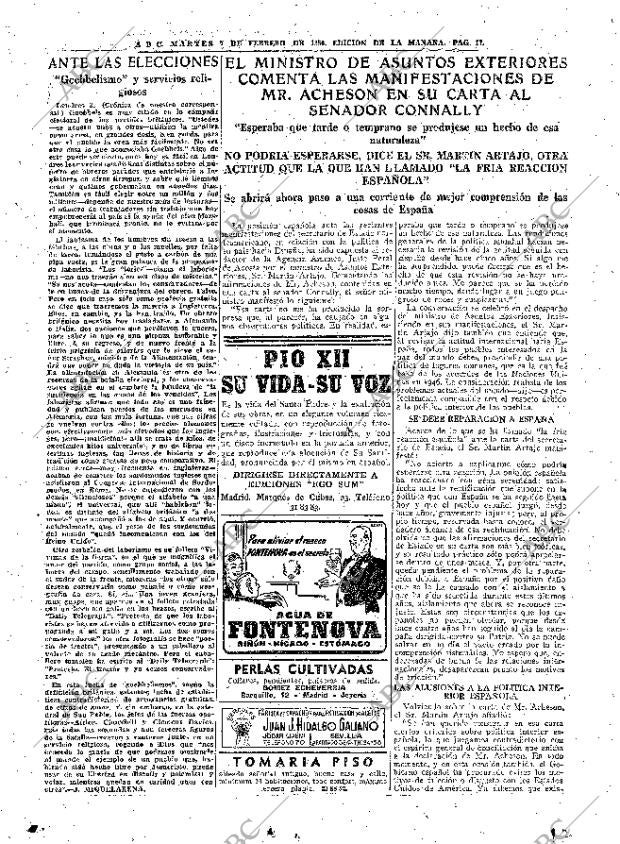 ABC MADRID 07-02-1950 página 17