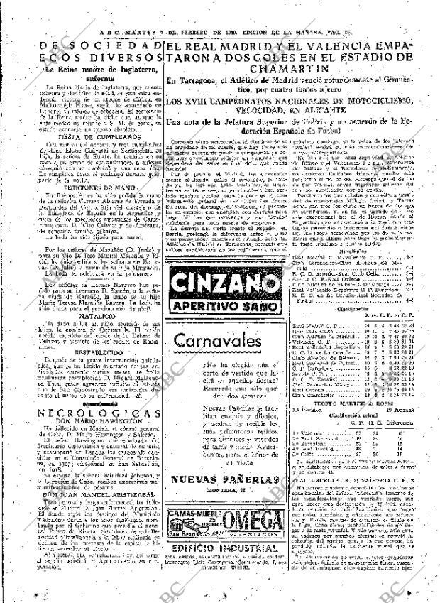 ABC MADRID 07-02-1950 página 25