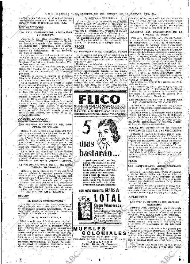 ABC MADRID 07-02-1950 página 29