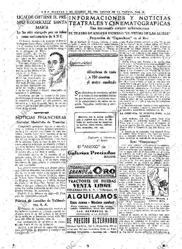 ABC MADRID 07-02-1950 página 31