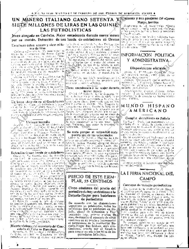 ABC SEVILLA 07-02-1950 página 4