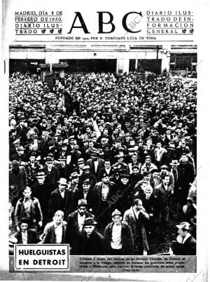ABC MADRID 08-02-1950 página 1
