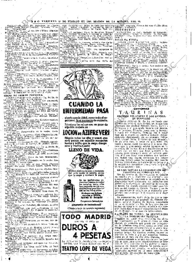 ABC MADRID 17-02-1950 página 20