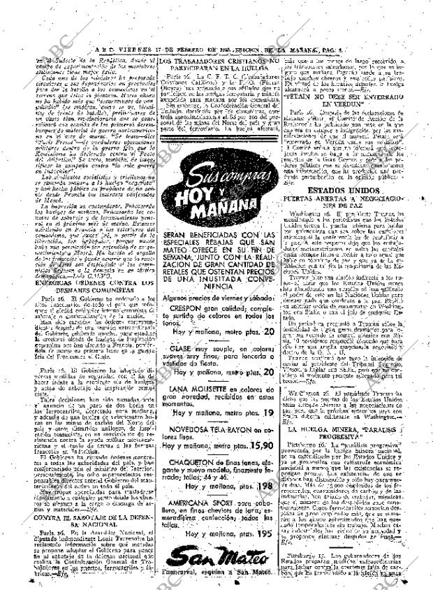 ABC MADRID 17-02-1950 página 8
