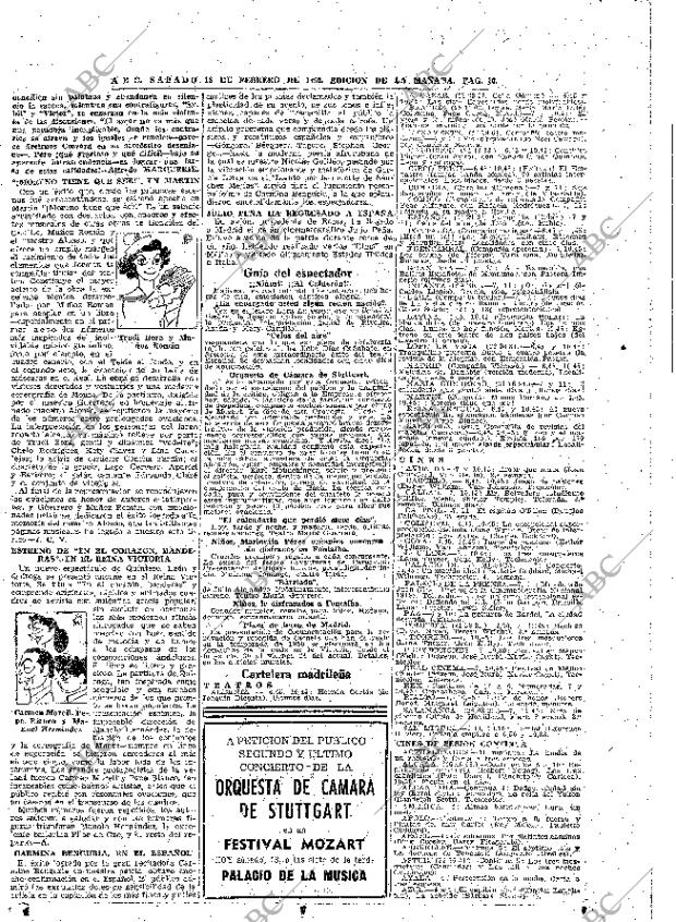 ABC MADRID 18-02-1950 página 20