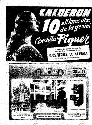 ABC MADRID 18-02-1950 página 4