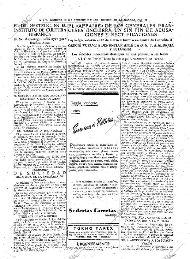 ABC MADRID 19-02-1950 página 29