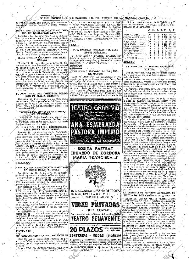 ABC MADRID 19-02-1950 página 42