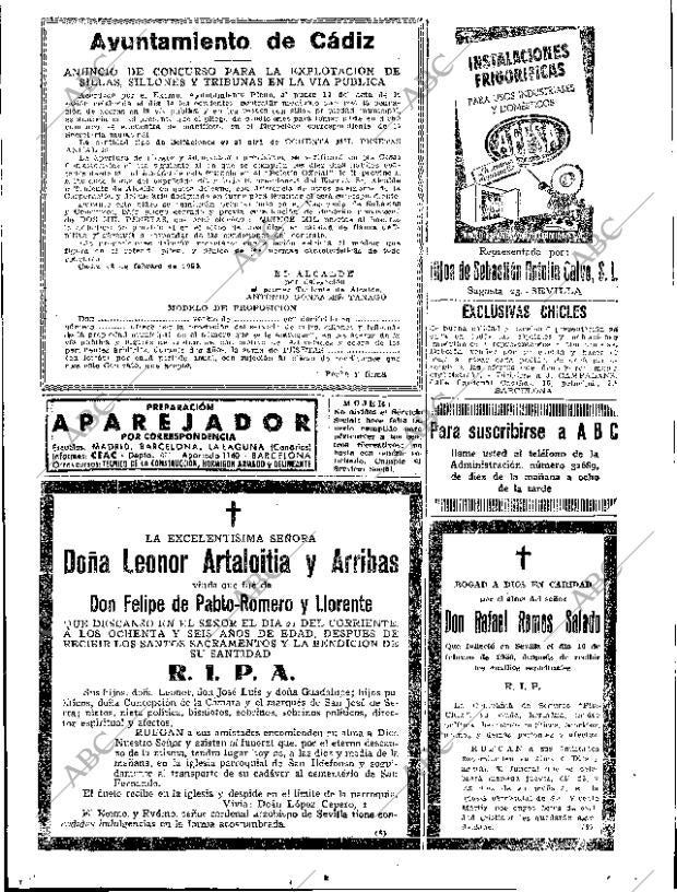 ABC SEVILLA 22-02-1950 página 15
